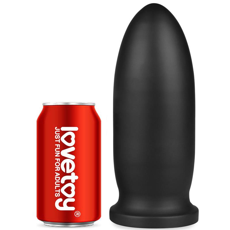 Dildo King Sized Anal Bomber 9 Black - UABDSM