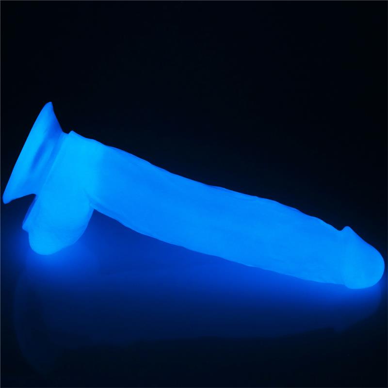 Dildo Lumino 10 Blue Light - UABDSM