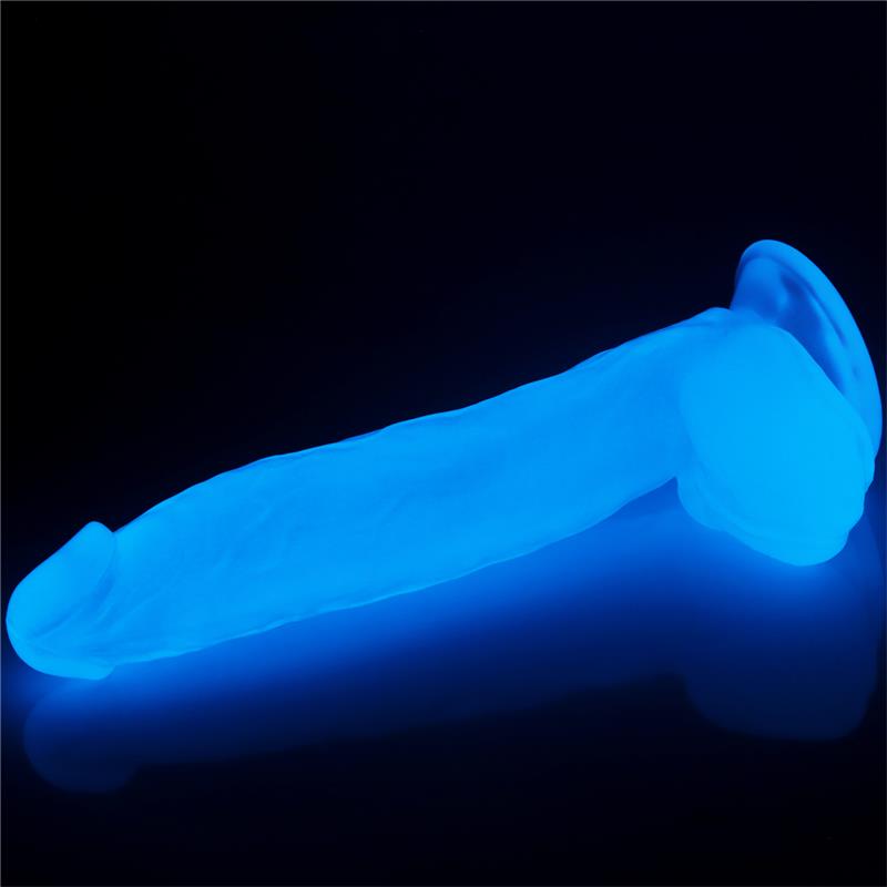 Dildo Lumino 10 Blue Light - UABDSM