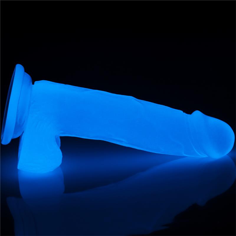 Dildo Lumino 7.5 Blue Light - UABDSM