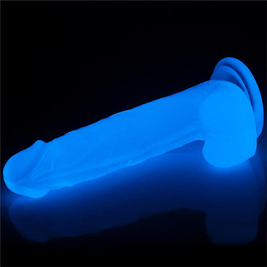 Dildo Lumino 7.5 Blue Light - UABDSM