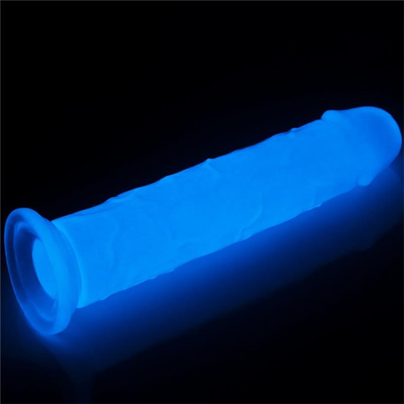 Dildo Lumino 8 Blue Light - UABDSM