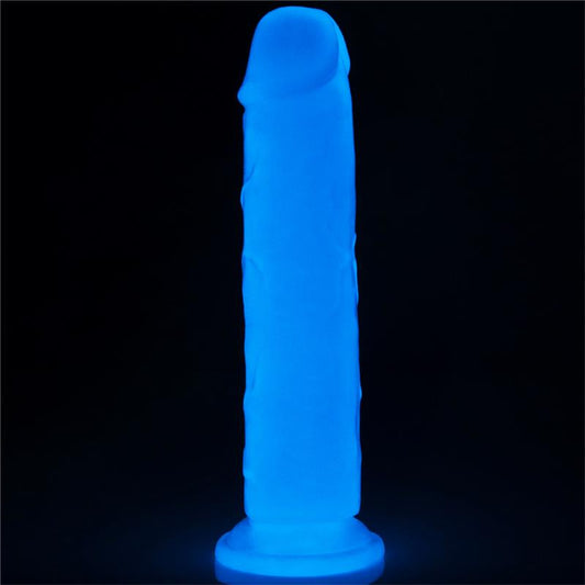 Dildo Lumino 8 Blue Light - UABDSM