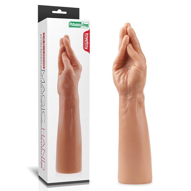 Dildo Magic Hand 13.5 Flesh - UABDSM