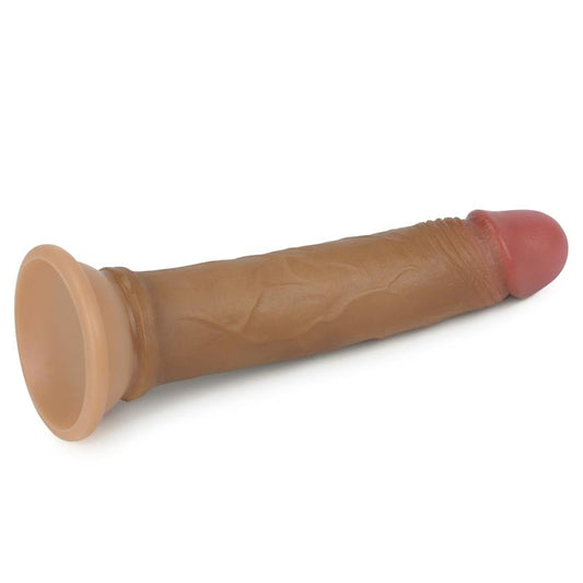 Dildo Nature 7 Liquid Silicone Brown - UABDSM