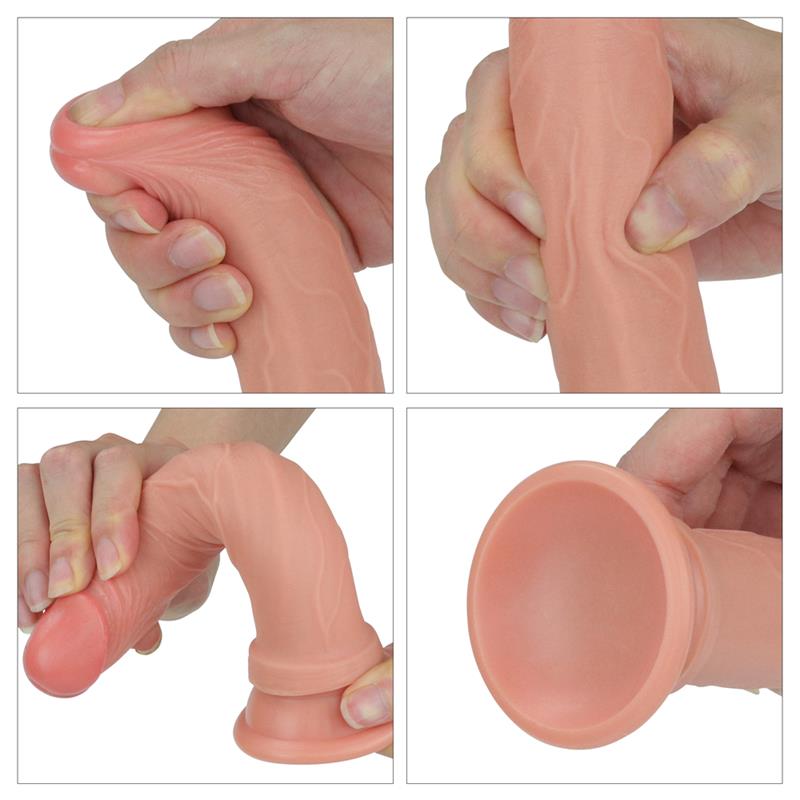 Dildo Nature 7 Liquid Silicone Flesh - UABDSM