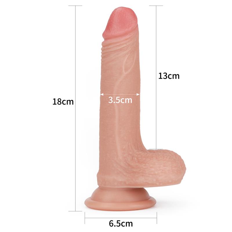 Dildo Nature 7 Liquid Silicone Flesh - UABDSM