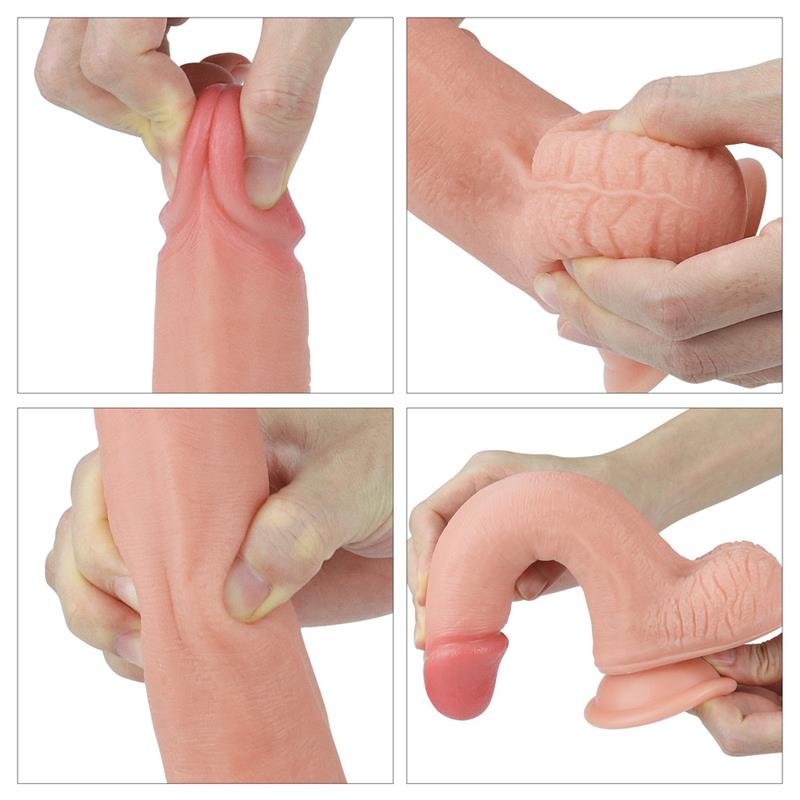 Dildo Nature 8 Liquid Silicone Flesh - UABDSM