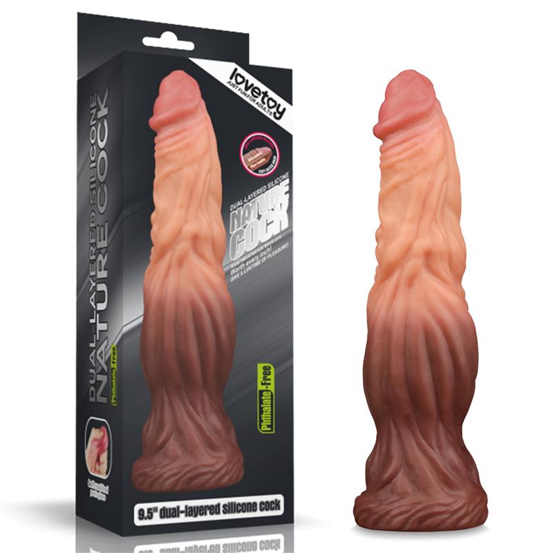 Dildo Nature 9.5 Dual Layer - UABDSM