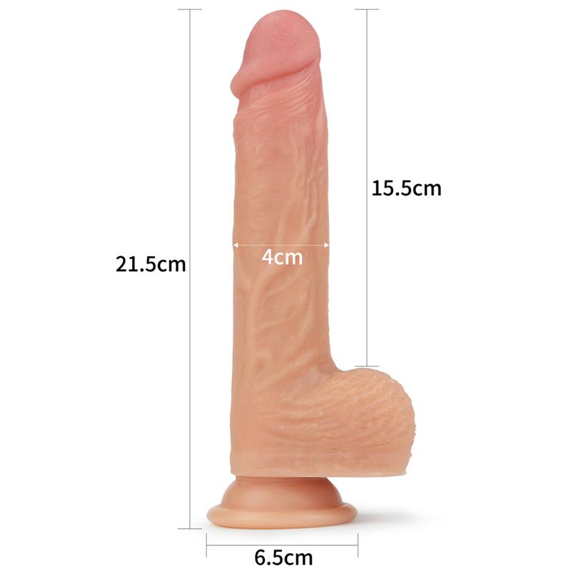 Dildo Nature Cock with Vibration and Rotation Liam Flesh - UABDSM