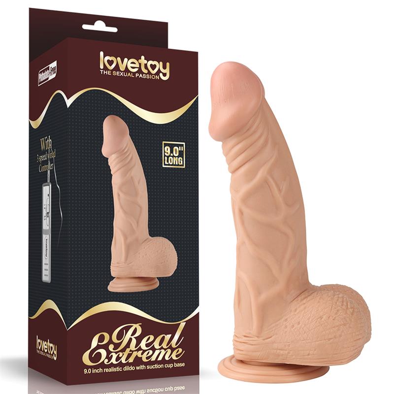 Dildo Real Extreme 9 Flesh - UABDSM