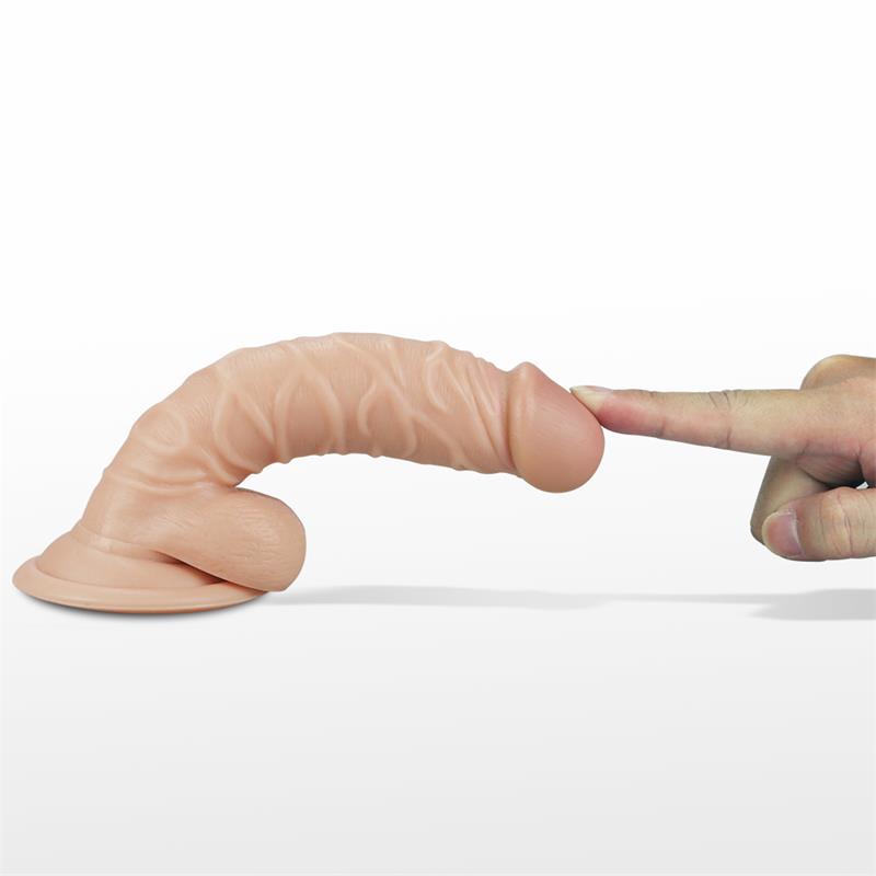 Dildo Real Extreme with Vibration 7.5 Flesh - UABDSM