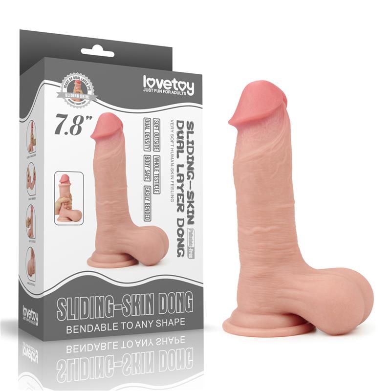 Dildo Sliding 7.8 Flesh - UABDSM