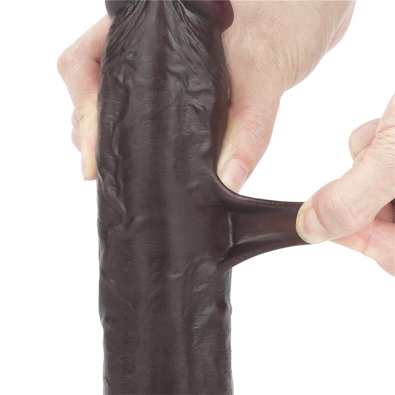 Dildo Sliding 9.5 Black - UABDSM