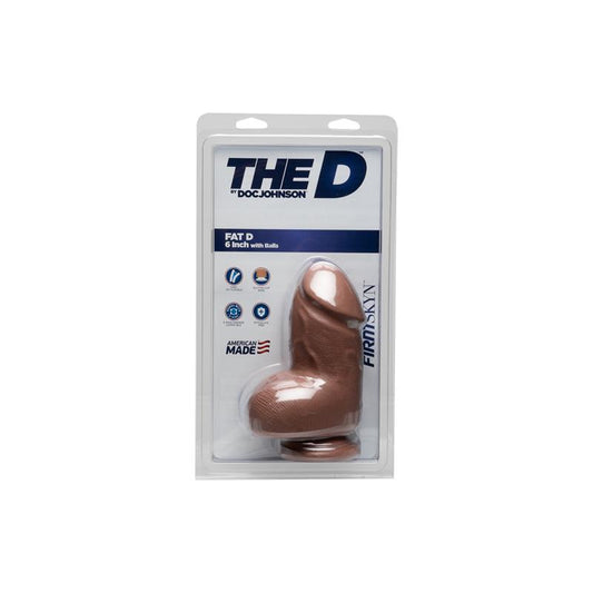 Dildo The Fat D 16 cm Tan - UABDSM