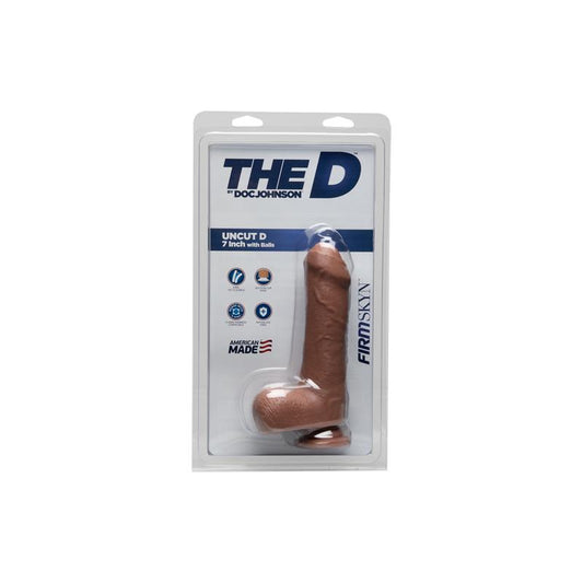 Dildo The Uncut D 18 cm Tan - UABDSM