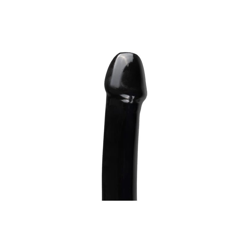 Dildo with Handle Anal Push Black - UABDSM