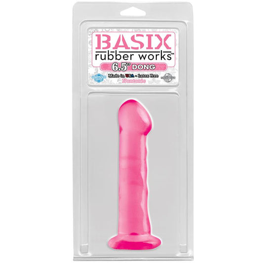 Dildo with Suction 16.51 cm Pink - UABDSM