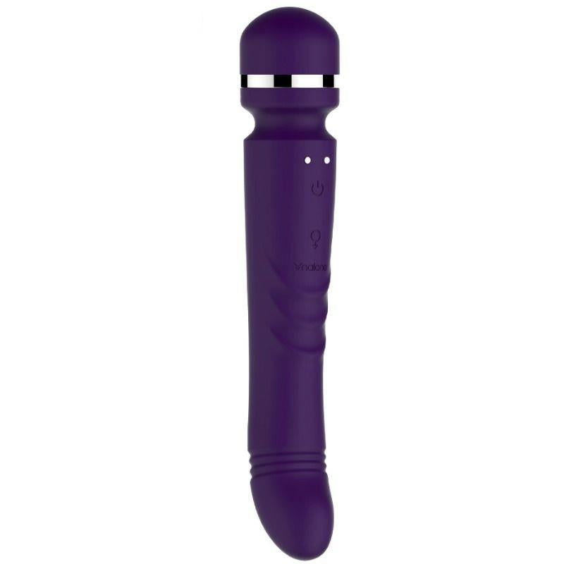 Doble-Head Massager Yoni Dark Lilac - UABDSM