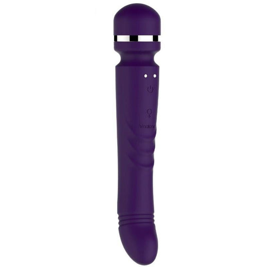 Doble-Head Massager Yoni Dark Lilac - UABDSM
