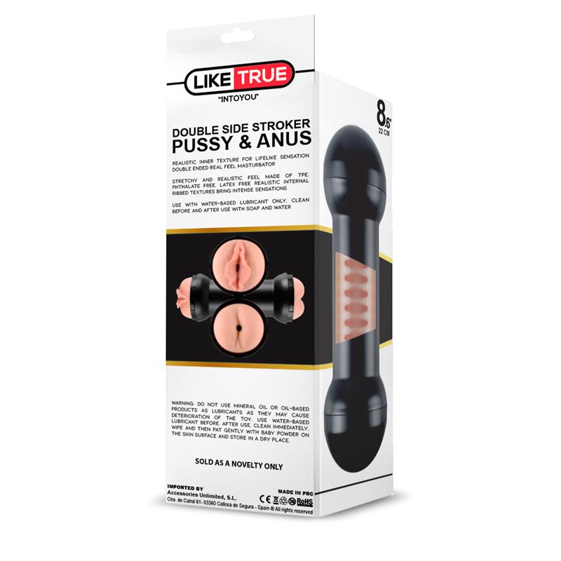 Dooby Double Side Male Masturbator Anus and Vagina Adult Sex Toys, Intimate Supplies, Sexual Wellness, Online Sex Store UABDSM Dooby Double Side Male Masturbator Anus and Vagina Adult Sex Toys, Intimate Supplies, Sexual Wellness, Online Sex Store UABDSM