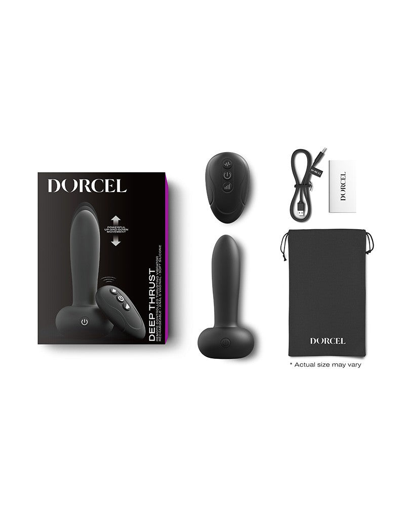 Dorcel - Deep Thrust - Thrusting Vibrator With Remote Control - UABDSM