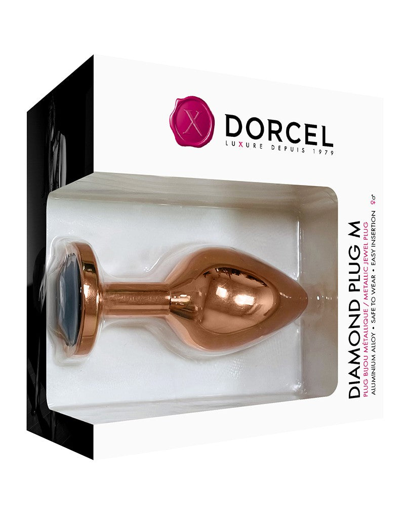 Dorcel - Diamond Plug M - Butt Plug - Rose - UABDSM