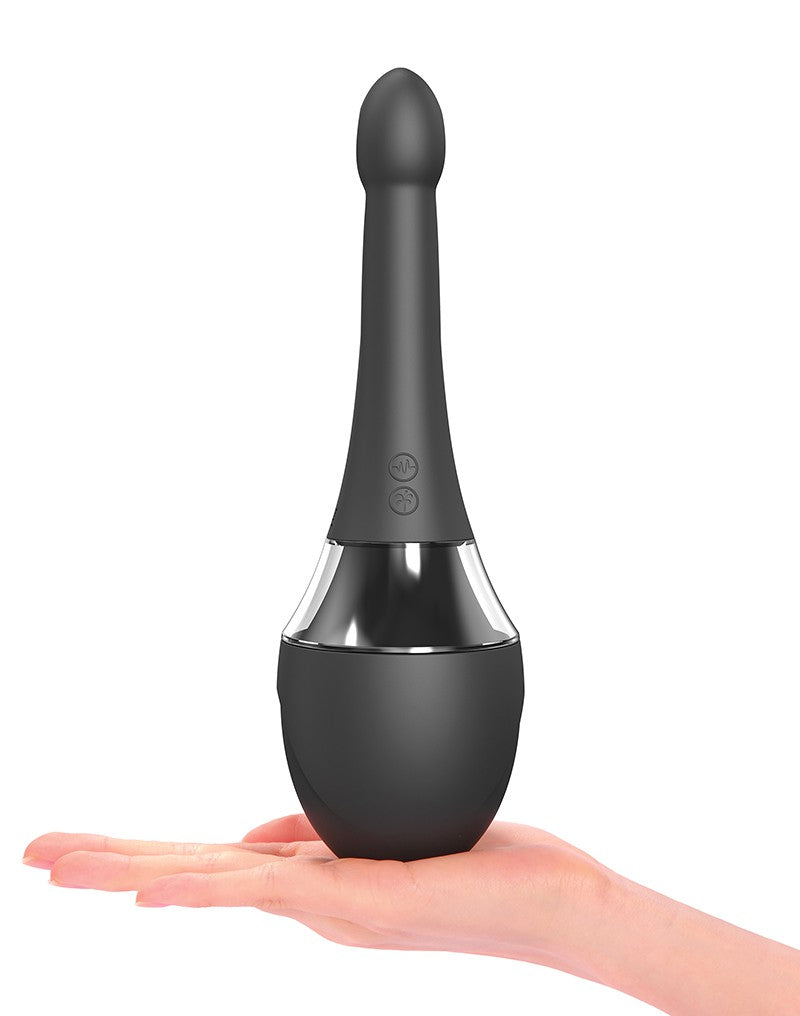 Dorcel - Douche Mate Pro - Anal Cleanser And Vibrator - Black 6072561 - UABDSM