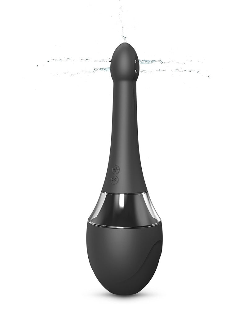 Dorcel - Douche Mate Pro - Anal Cleanser And Vibrator - Black 6072561 - UABDSM