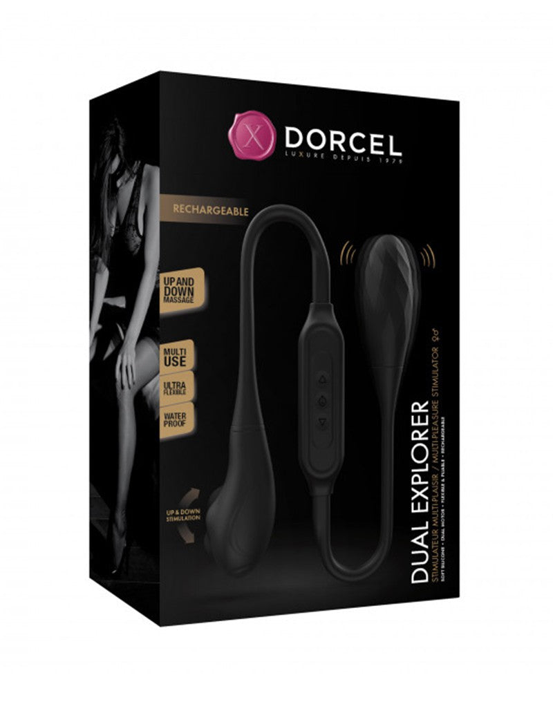 Dorcel - Dual Explorer - Dual Stimulator - Black - 6072493 - UABDSM