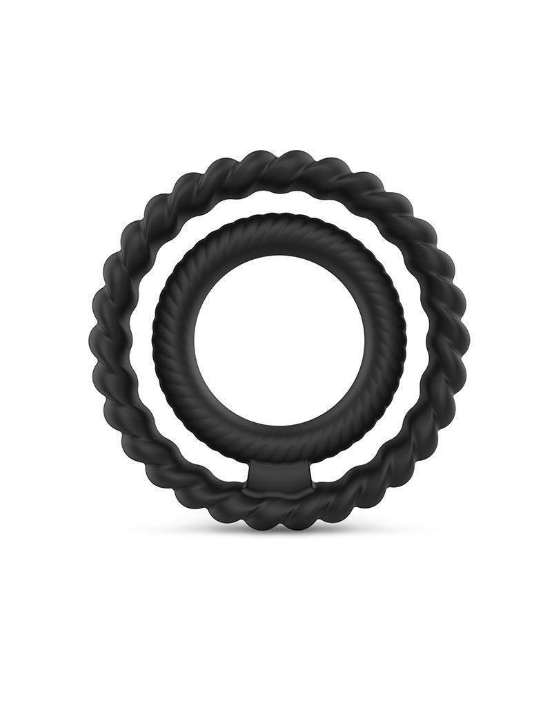 Dorcel - Dual Ring - Cock Ring - Black - 6072547 - UABDSM