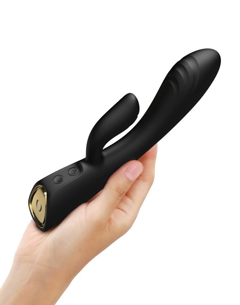Dorcel - Flexi Rabbit - Heating Rabbit Vibrator - Black - UABDSM