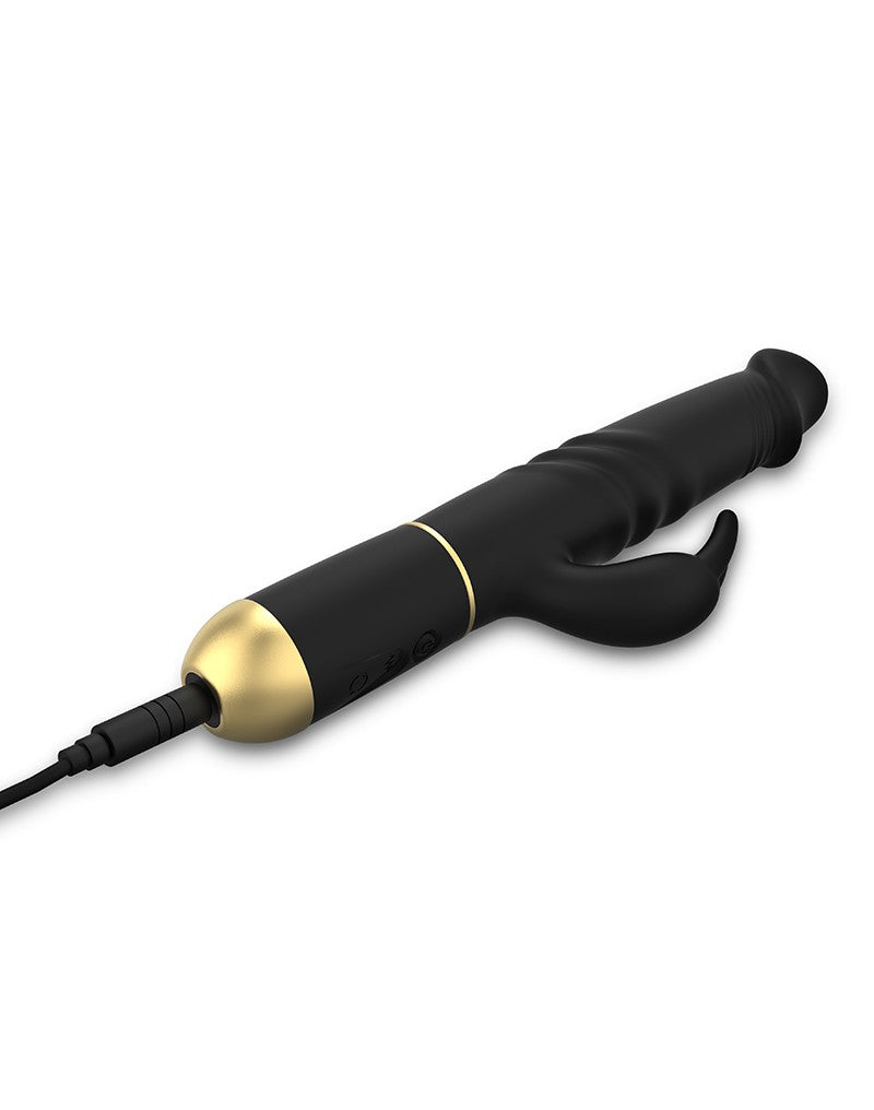 Dorcel - Furious Rabbit 2.0 - Thrusting And Rotating Vibrator - Black - 6072523 - UABDSM