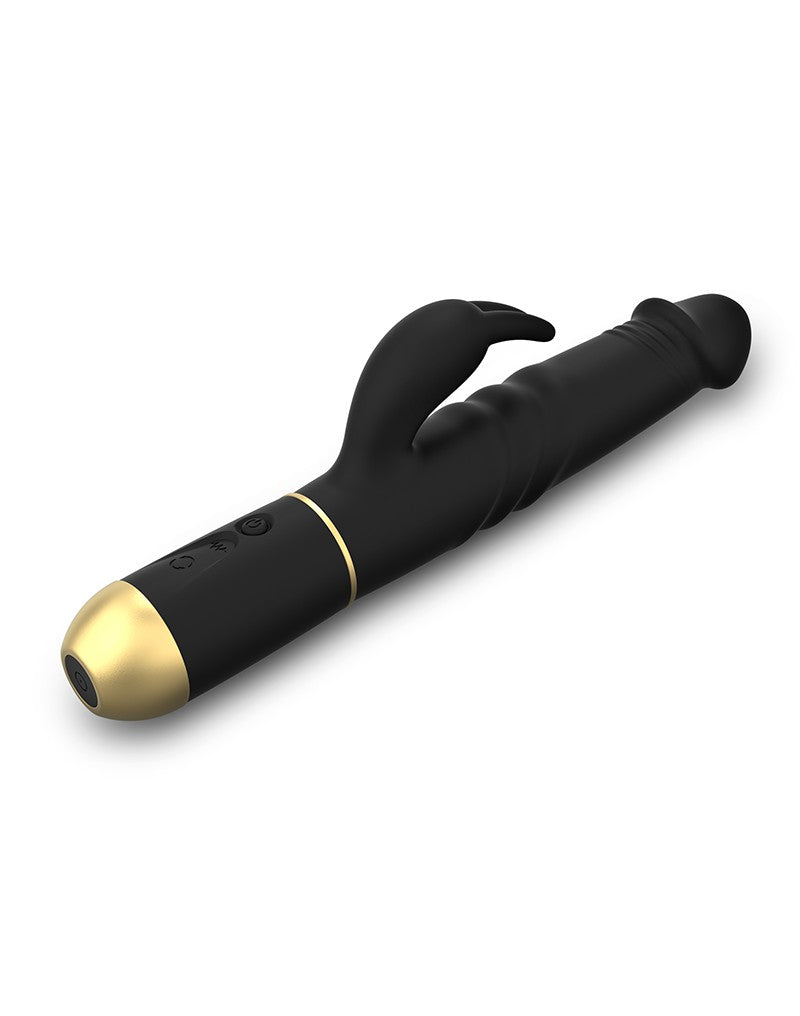 Dorcel - Furious Rabbit 2.0 - Thrusting And Rotating Vibrator - Black - 6072523 - UABDSM