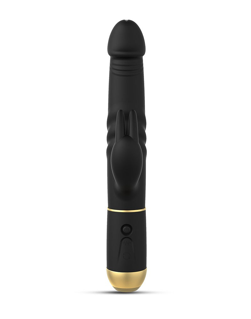 Dorcel - Furious Rabbit 2.0 - Thrusting And Rotating Vibrator - Black - 6072523 - UABDSM