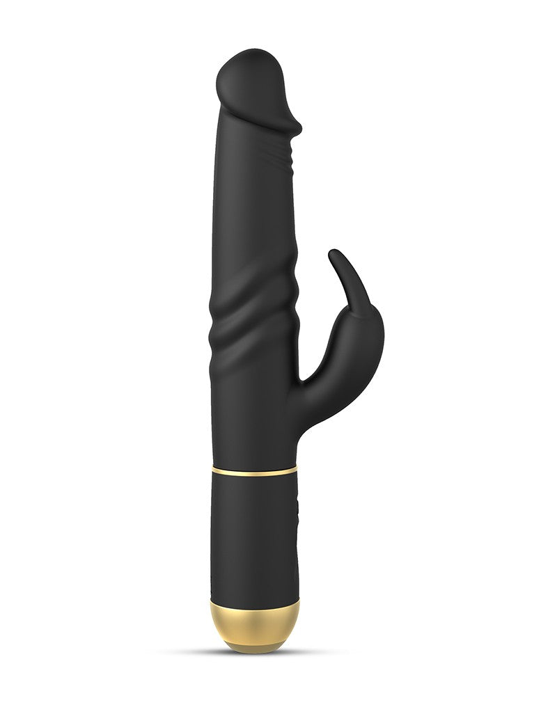 Dorcel - Furious Rabbit 2.0 - Thrusting And Rotating Vibrator - Black - 6072523 - UABDSM