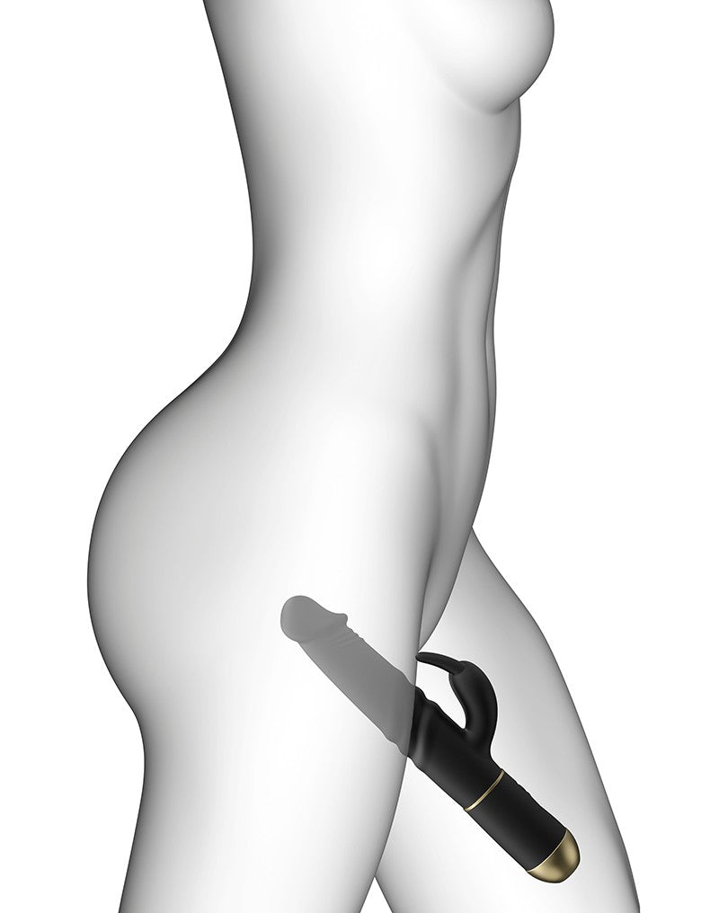 Dorcel - Furious Rabbit 2.0 - Thrusting And Rotating Vibrator - Black - 6072523 - UABDSM