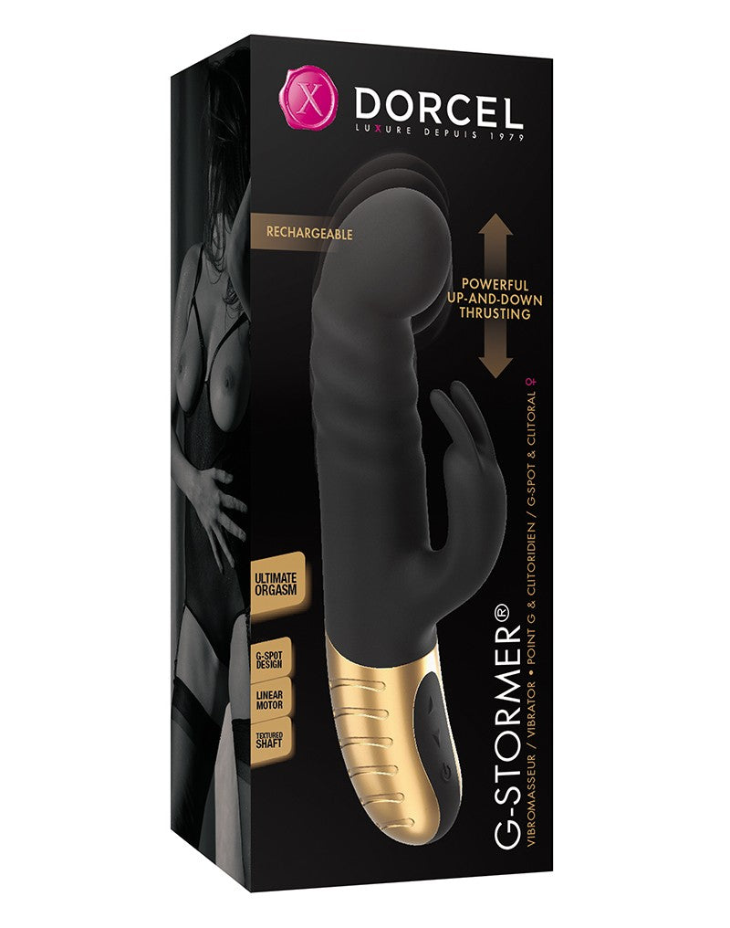 Dorcel - G-Stormer Thrusting Rabbit Vibrator - UABDSM