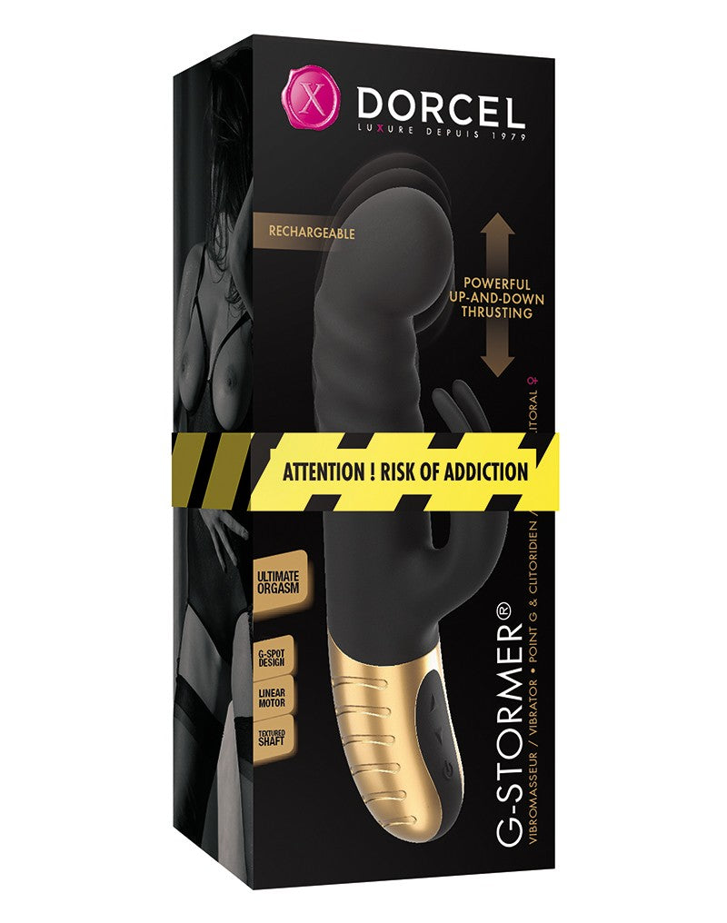 Dorcel - G-Stormer Thrusting Rabbit Vibrator - UABDSM