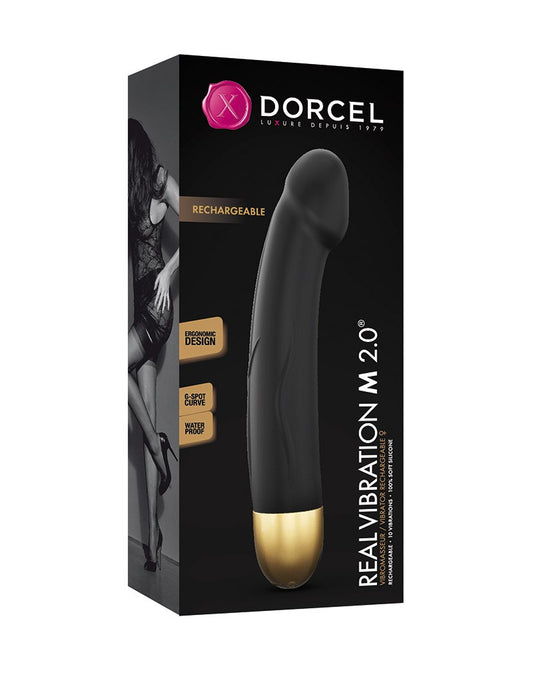 Dorcel - Real Vibration M 2.0  Black-Gold 6072233 - UABDSM