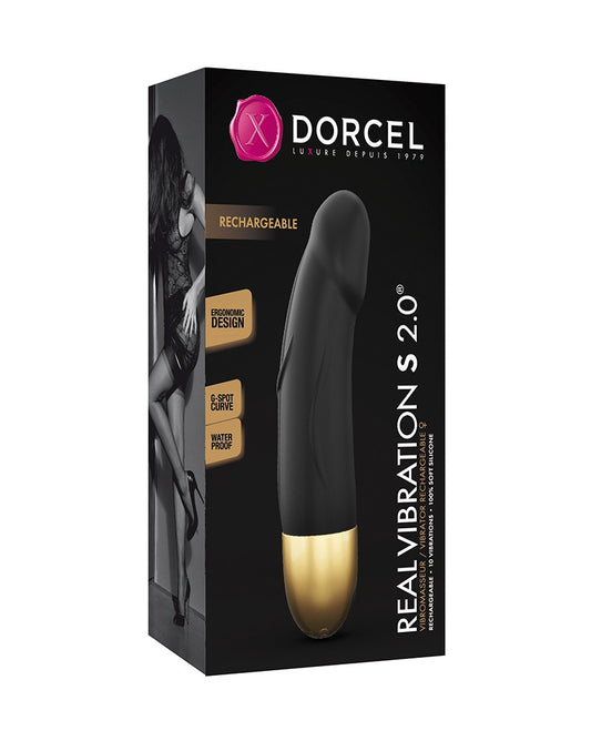 Dorcel - Real Vibration S 2.0  Black-Gold 6072202 - UABDSM