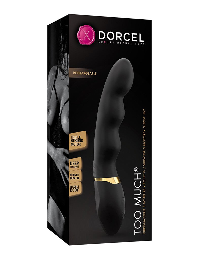 Dorcel Too Much 2.0 - Flexible Tripple Motor Vibrator - 6072042 - UABDSM