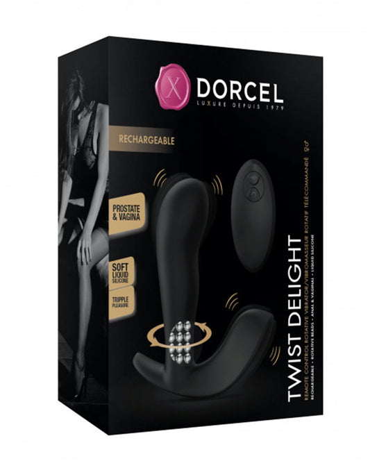 Dorcel - Twist Delight - Vibrating Anal Plug - 6072530 - UABDSM