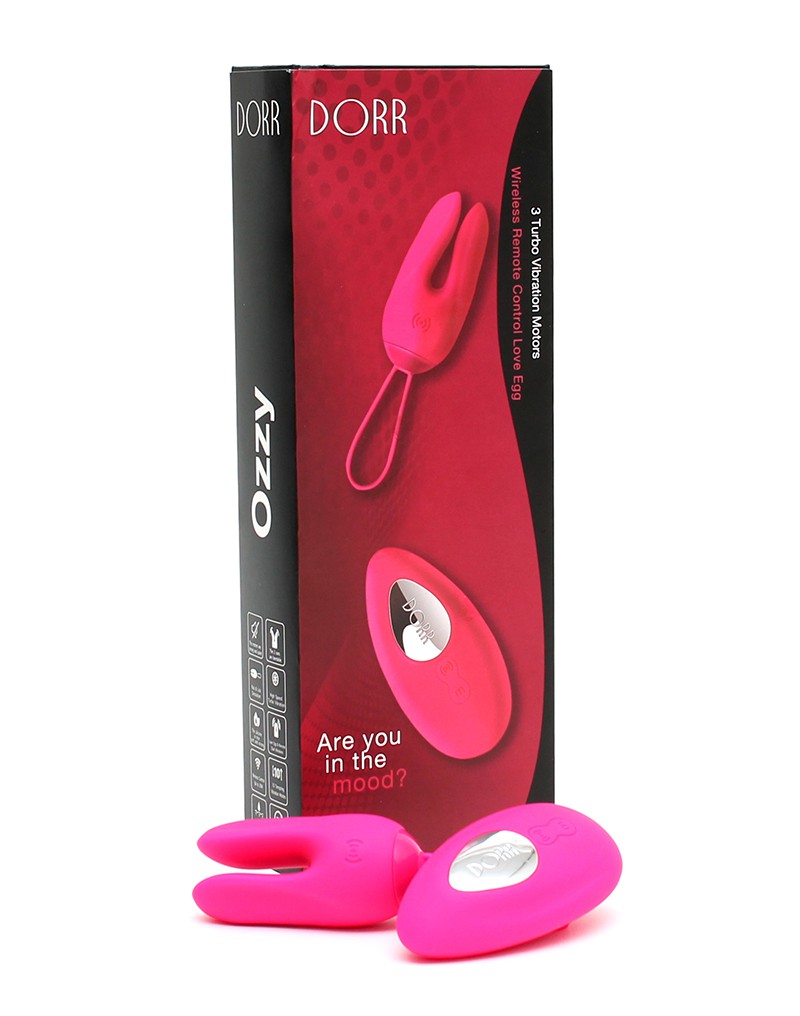 Dorr - Ozzy - Rabbit Egg Vibrator + Lay-on Vibrator - Pink - UABDSM