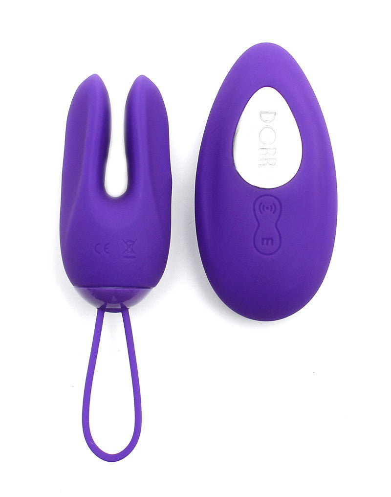 Dorr - Ozzy - Rabbit Egg Vibrator + Lay-on Vibrator - Purple - UABDSM