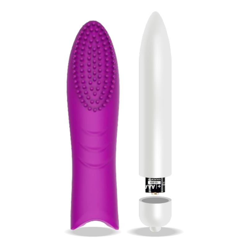 Dotys Easy Quick Vibrating Bullet Silicone Purple - UABDSM