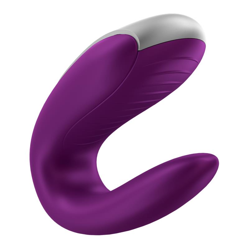 Double Fun Vibe for Couples with APP and Remote Control Violet - UABDSM