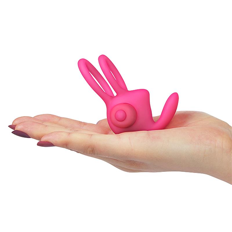 Double Vibrating Cockring Power Clit Duo Pink - UABDSM