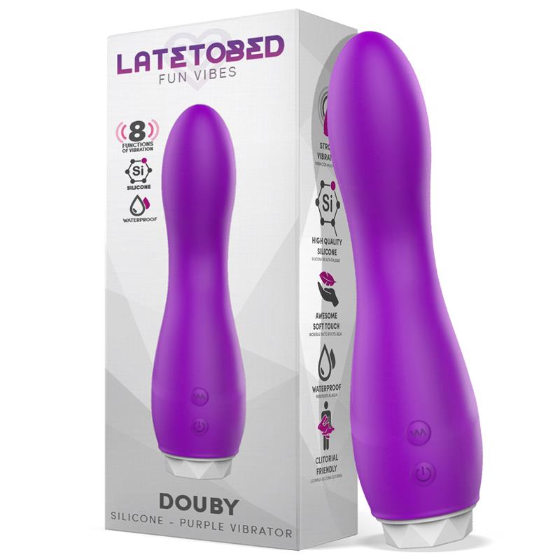 Douby Vibe Silicone Purple - UABDSM