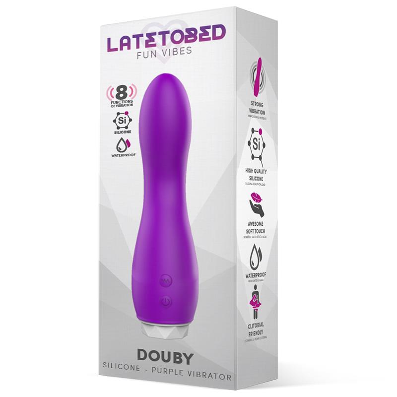 Douby Vibe Silicone Purple - UABDSM